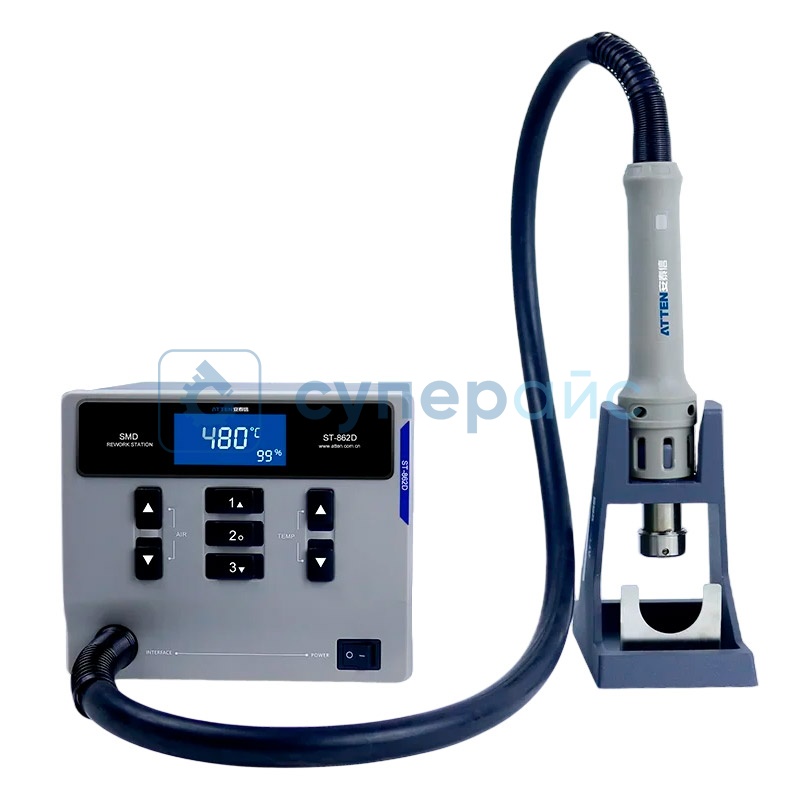 Термовоздушная паяльная станция ATTEN ST-862D фото 1