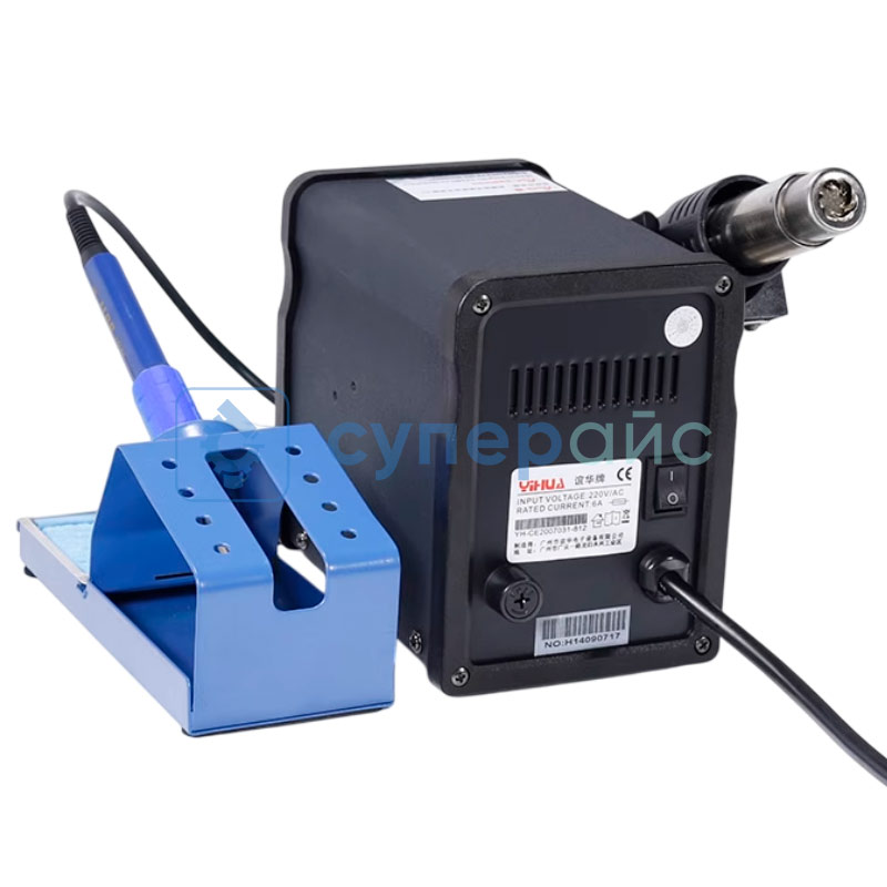 Термовоздушная паяльная станция YIHUA-898BD+ (высокоточная) фото 2