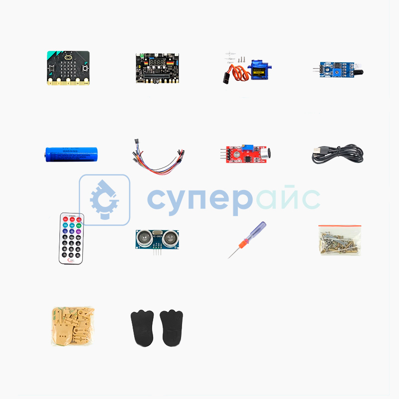 Человекоподобный робот microbit development board M01 фото 1