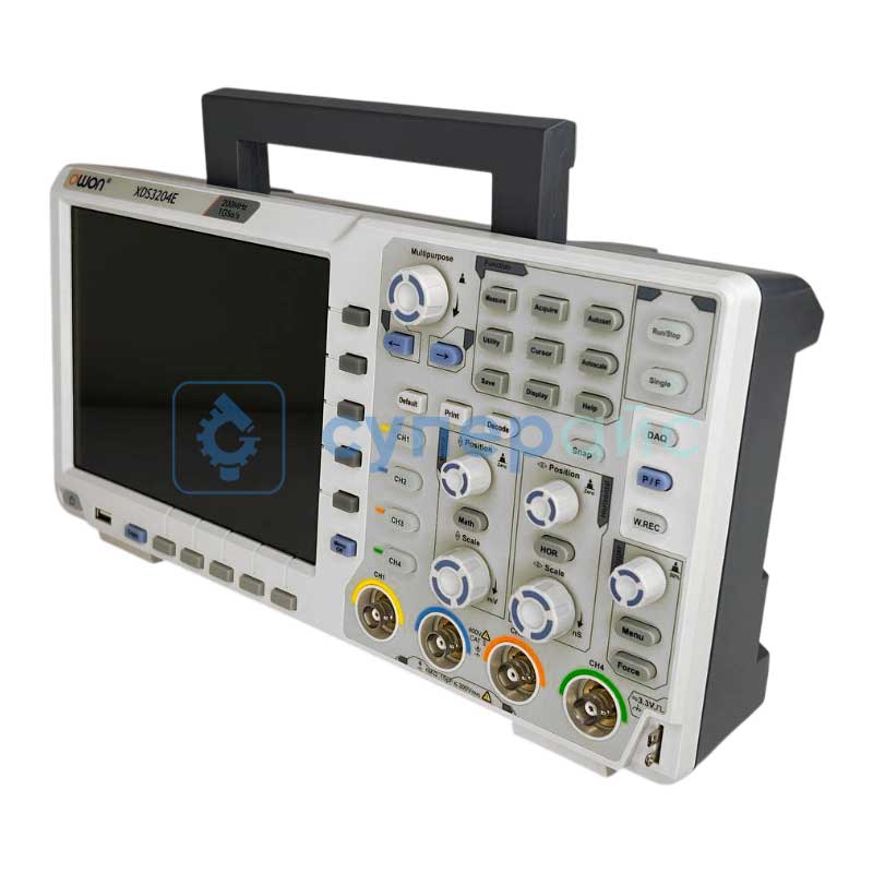 Четырехканальный осциллограф OWON XDS3204E (4 канала, 200 МГц) фото 2