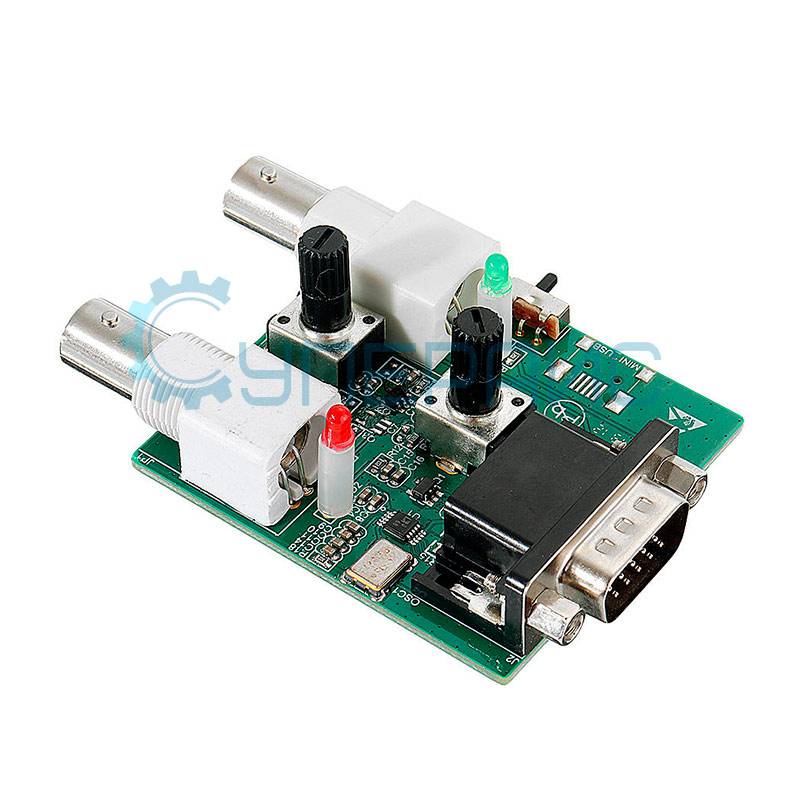 USB осциллограф LOTO OSC2002X с генератором сигналов и логическим анализатором
