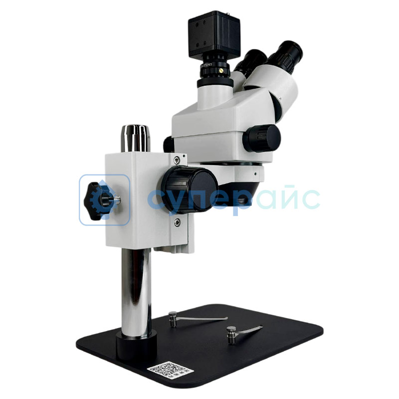 Тринокулярный микроскоп Crystallite ST-7045 с камерой VGA фото 4