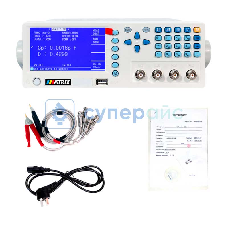 Настольный измеритель RLC MATRIX MCR5030 фото 4