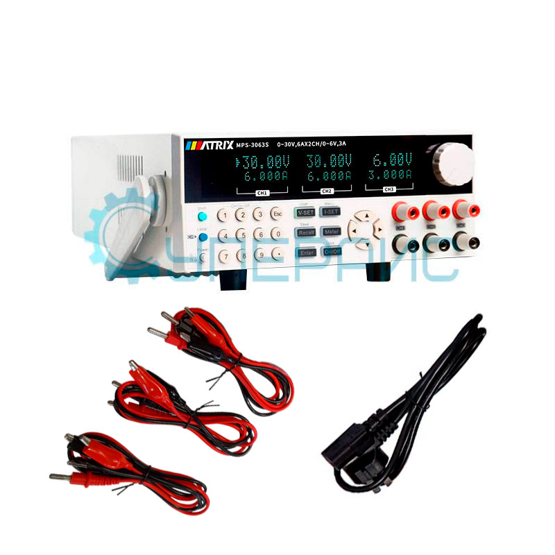 Регулируемый источник питания MATRIX MPS-3063S (30В, 6А) фото 4