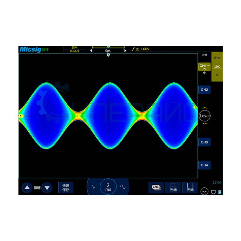 Четырехканальный планшетный осциллограф Micsig STO1104C Plus