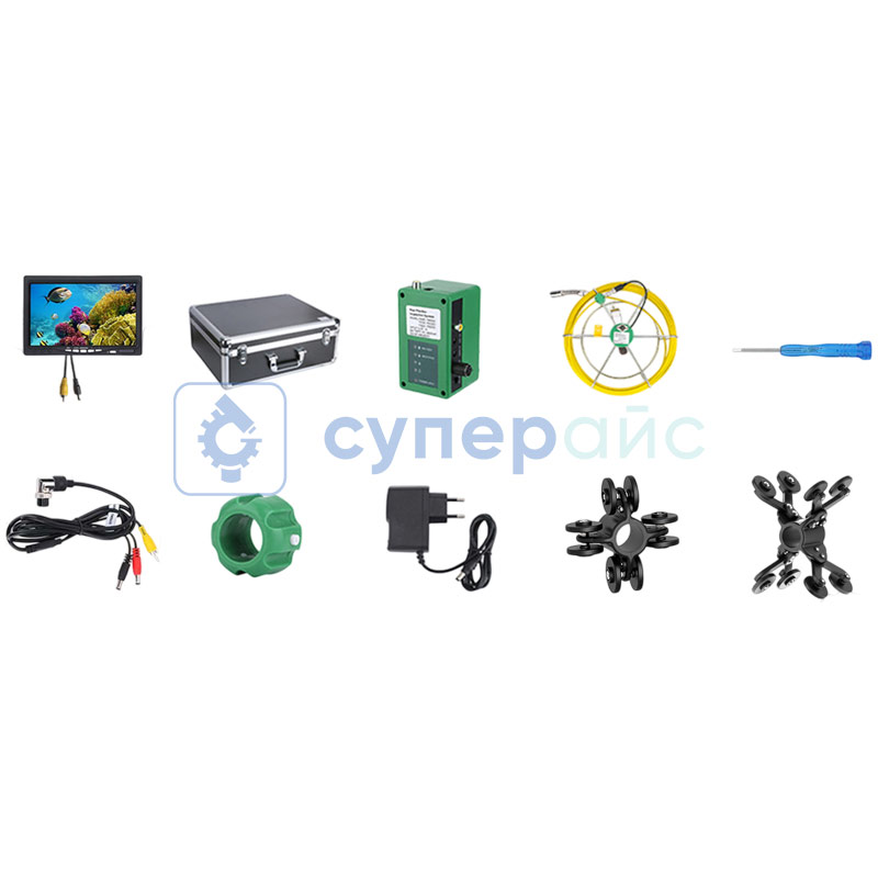 Промышленный эндоскоп Yaolei Y722C 22 мм + 40 м фото 2