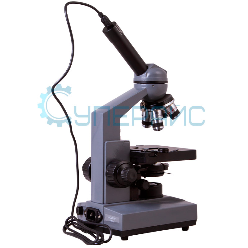 Микроскоп цифровой Levenhuk D320L BASE, 3 Мп, монокулярный