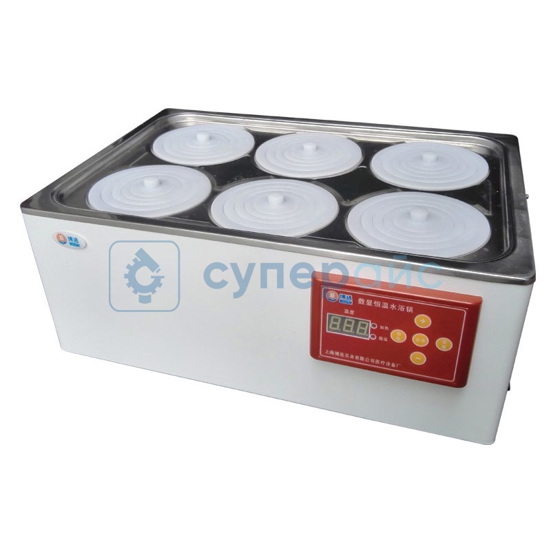 Шестиместная водяная баня Boxun HH.S21-6 фото 1