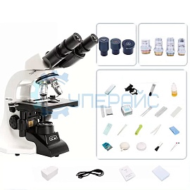 Научно-исследовательский бинокулярный микроскоп JNOEC BM1000 фото