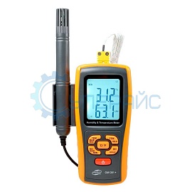 Измеритель влажности и температуры Benetech GM1361+ фото