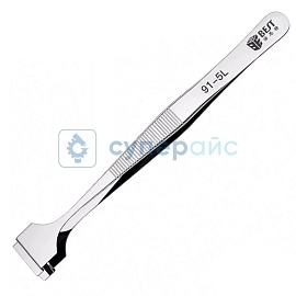 Пинцет металлический BEST BST-91-5L фото