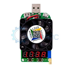 USB нагрузка Ruideng LD25 фото