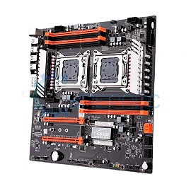 Плата материнская JINGSHA X79, 2 сокета LGA2011, DDR3 фото