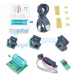 USB программатор для микросхем YGSDTR EZP2025 (8 адаптеров) фото