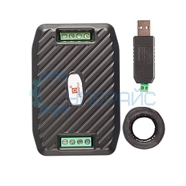 Вольтамперметр Peacefair PZEM-016 с замкнутым трансформатором тока фото