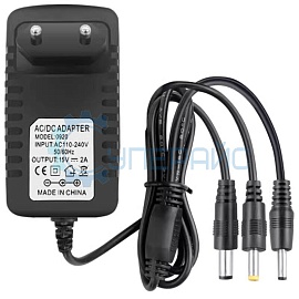 Адаптер питания (15В, 2А, 3 штекера) фото