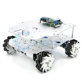 Четырехколесный робот WHEELTEC с фотоэлектрическим кодером фото