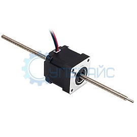Шаговый мотор с вал-гайкой UMot 35HSH5401 Tr5 * 2 (NEMA 14) фото