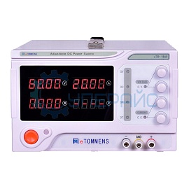 Стабилизированный источник питания импульсного типа eTOMMENS eTM-1560 (15В, 60А) с разъемами SENSE фото