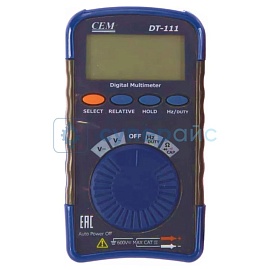 Цифровой мультиметр CEM DT-111 фото