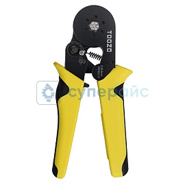 Клещи для обжима клемм TOOZO AWG 23-10 / 0,25-6 мм с набором наконечников фото