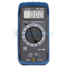 Мультиметр CEM DT-102 фото