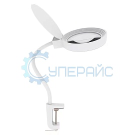 Настольная лампа-лупа Zhiqi ZQ-86D на струбцине фото