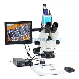 Стереомикроскоп Saike Digital SK2100H2VD-S фото