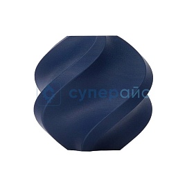 Пластик для 3D печати Bambu Lab PLA Matte матовый темно-синий, с лотком фото