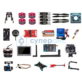 Набор для сборки квадрокоптера ZD550PRO+ с камерой 4K и дисплеем фото