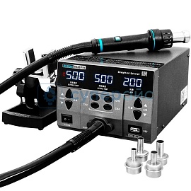 Паяльная станция SUGON 8630-Pro с термофеном фото