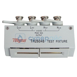 Четырёхконтактый тестовый зажим Tonghui TH26048 фото