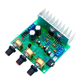 Конструктор для сборки усилителя звука на базе TDA2030A фото