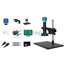 Электронный видеомикроскоп Wishtech 4KET с монитором фото