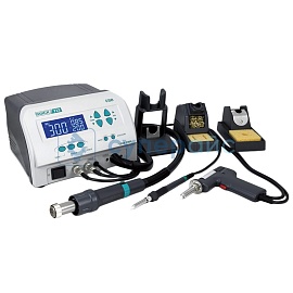 Паяльная станция 3 в 1 QUICK 713 фото