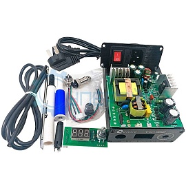 Набор для сборки паяльной станции QUICKO T12-952 с блоком питания и корпусом фото