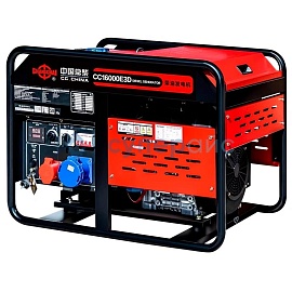 Генератор Changchai 10 кВт с открытой рамой и воздушным охлаждением 220/380 В фото