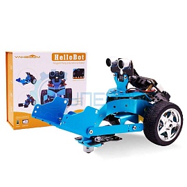 Робот программируемый Yahboom micro:bit HelloBot Basic version Lift pack (конструктор) фото