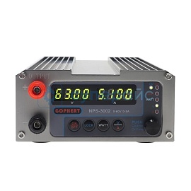 Регулируемый источник питания постоянного тока GOPHERT NPS-3002 фото