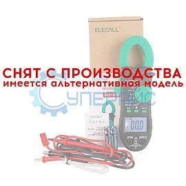 Мультиметр (токоизмерительные клещи) ELECALL EM202 фото
