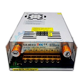 Блок питания с регулировкой тока и напряжения Hangjiasheng HJS-480-0-24 (24В, 20А) фото