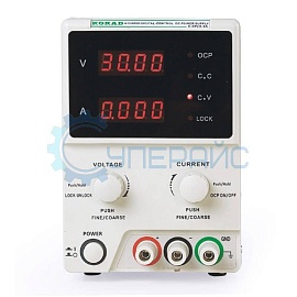 Лабораторный источник питания Korad KD3005D (30 В, 5 А) фото