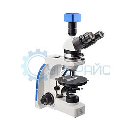 Тринокулярный поляризационный микроскоп UOP UP203i фото