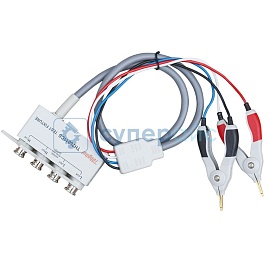 Четырехконтактный кабель Кельвина с изоляцией и замком Tonghui TH26011CS фото