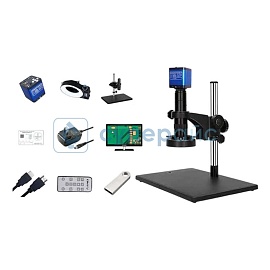 Цифровой микроскоп Wishtech H4800 с монитором фото