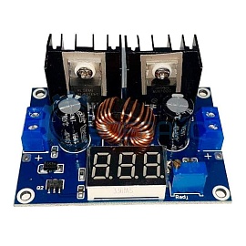 Регулируемый преобразователь напряжения (DC-DC) XL4016 с индикатором фото