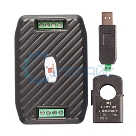 Вольтамперметр Peacefair PZEM-016 с трансформатором тока PZCT-02 фото