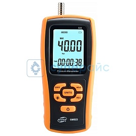 Манометр давления для природного газа BENETECH GM523 фото