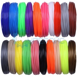 PLA пластик для 3D ручки, набор из 20 цветов (200 метров) фото