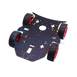 Колесная платформа шасси для робота Yahboom 4WD металлическое фото